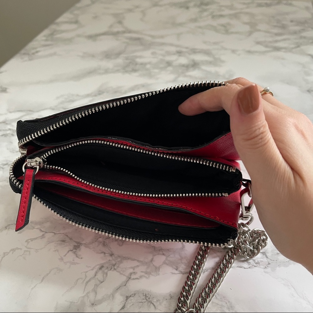 Zara small zipper pouch with detachable chain - Picture 6 of 8